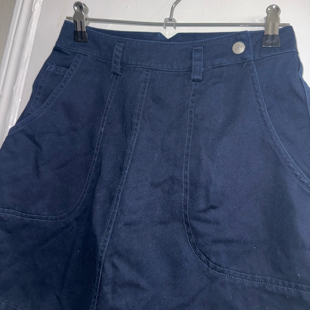 vintage Lauren Ralph Lauren navy blue mini skirt size 2 NWOT - Picture 3 of 8